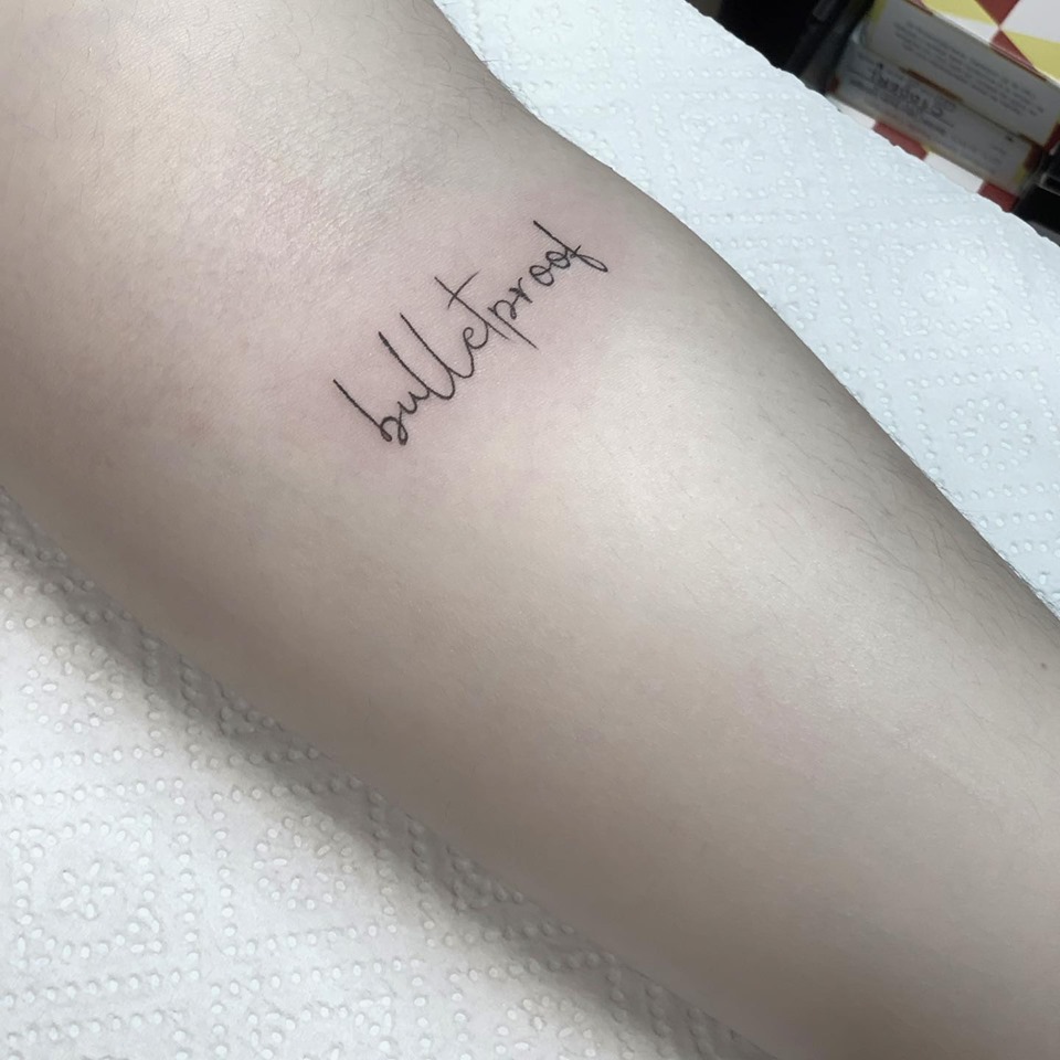 Lettering Tattoo en Madrid