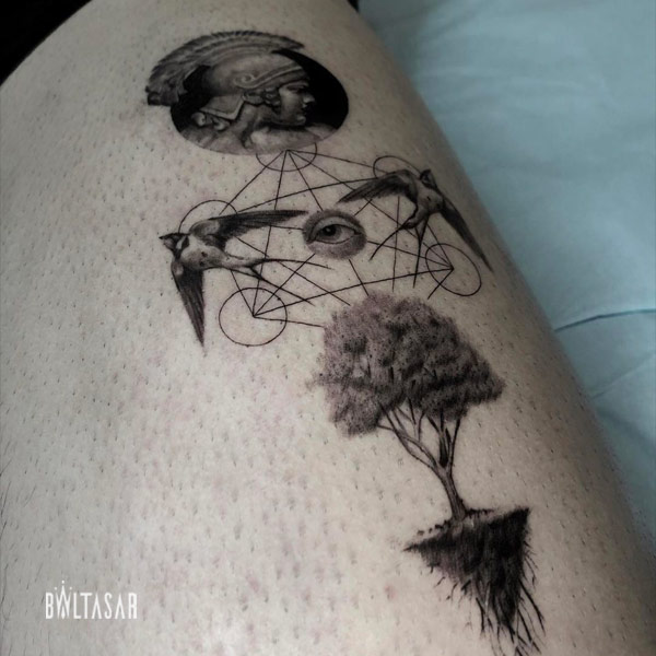 Tatuaje microrealista en Madrid